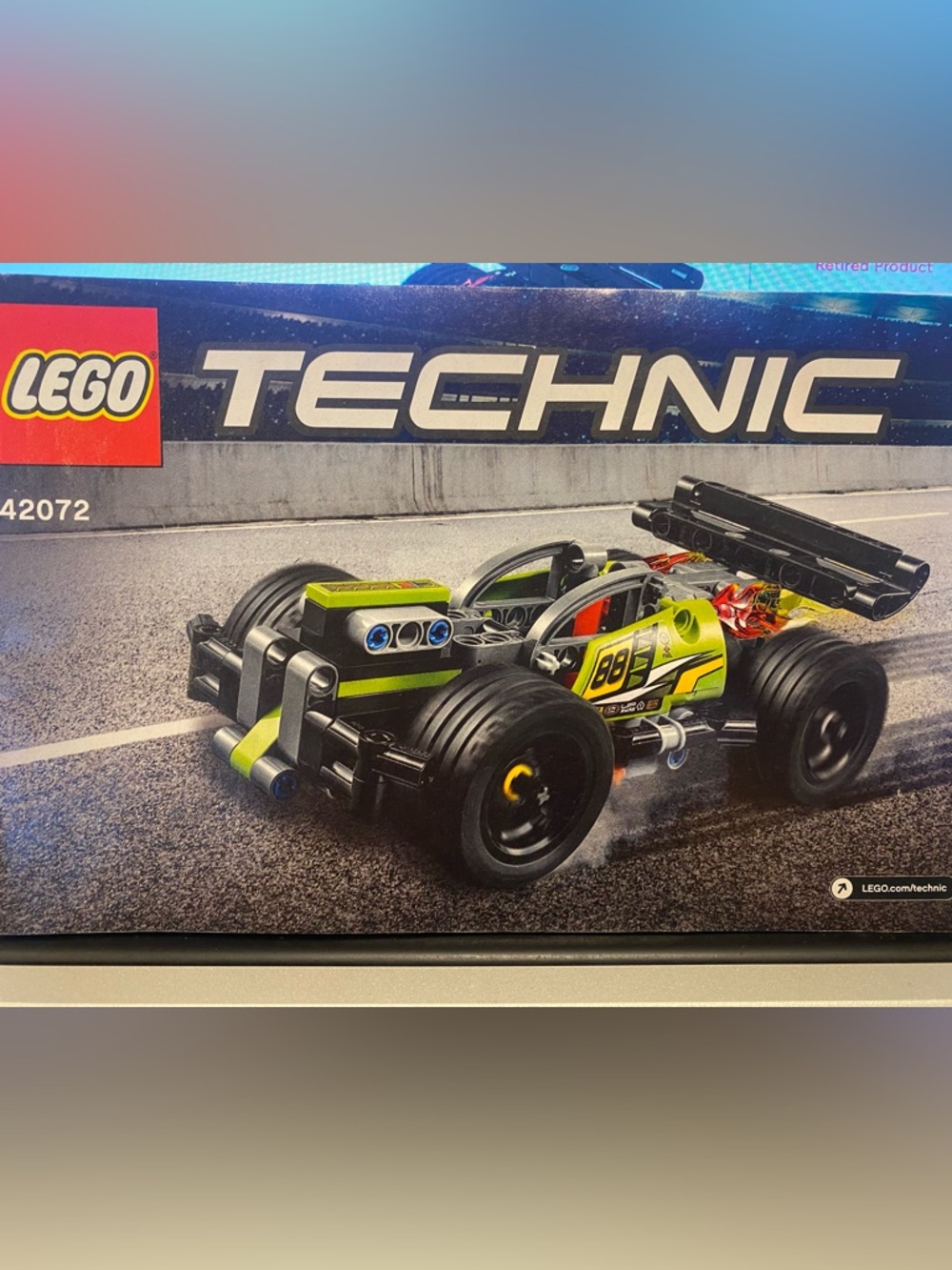 Lego Technic Green Racer Car - set 42072